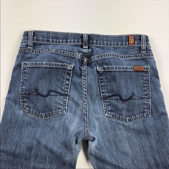 7 For All Mankind Stretch Barely Bootcut - Picture 4 of 6